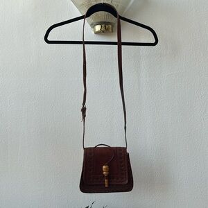 Artisan Leather Shoulder Crossbody Bag